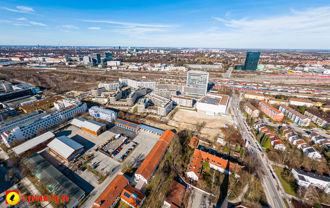 20.02.2023 - der Hachinger Bach zwischen Berg am Laim und Neuperlach